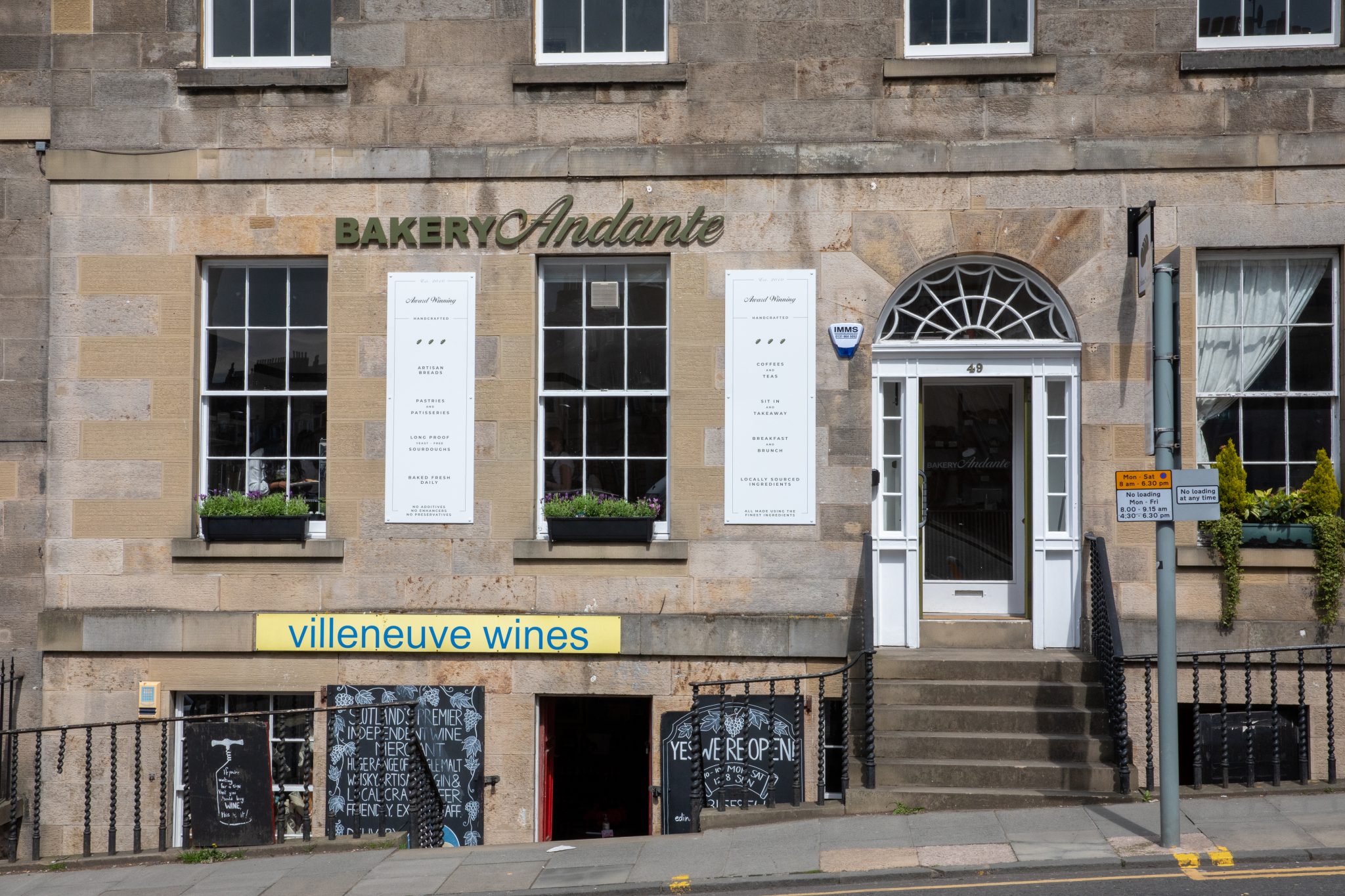 Bakery Andante, Award winning artisan bakery, Edinburgh, Scotland Award winning artisan bakery